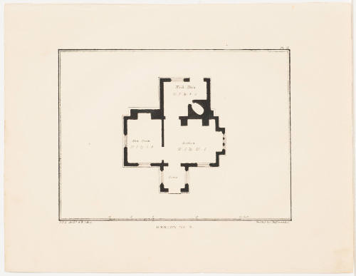 Plan for a Labourer's Cottage in the Old Italian Style