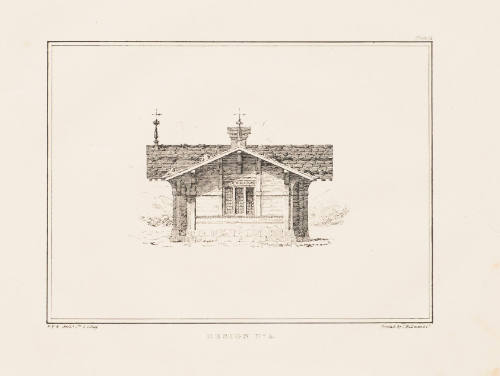 Side Elevation of a Labourer's Cottage in the Old Swiss Style
