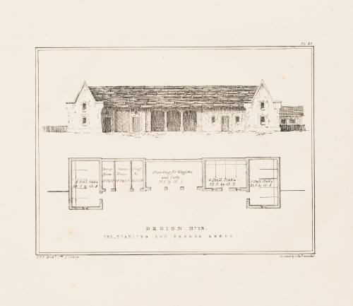 The Stabling and Waggon Sheds of the Old English Farm Yard