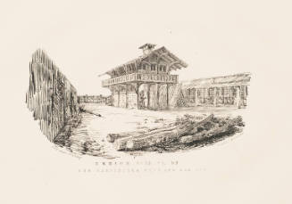 The Carpenter's Shop and Sawpit--Swiss--of the Old English Farm Yard