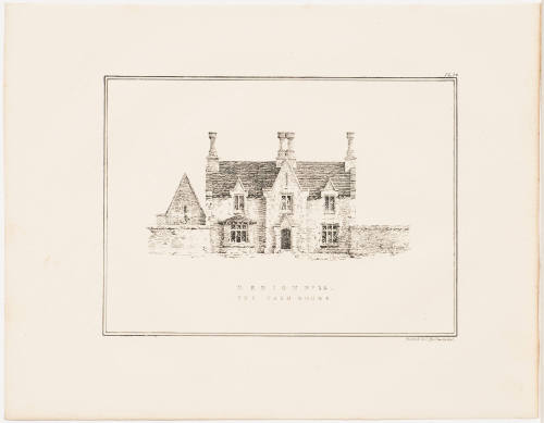 Elevation of the Old English Farm House
