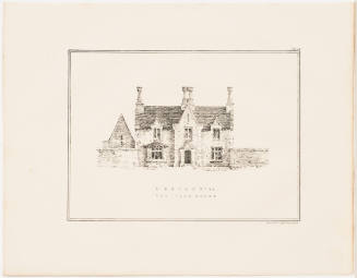Elevation of the Old English Farm House