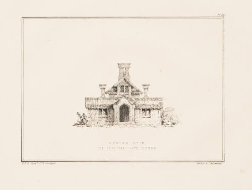 Elevation of the Gatehouse