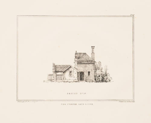 Side Elevation of the Gatehouse