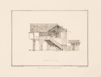 Elevation of the Weighing House and Store