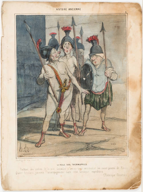 The Eve of the Thermopyles (Le veille des Thermopyles)