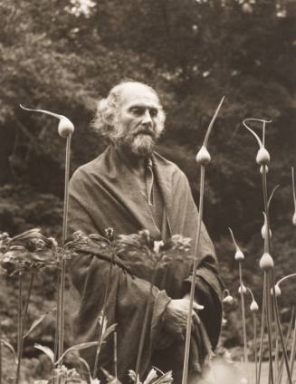 Morris Graves in His Leek Garden