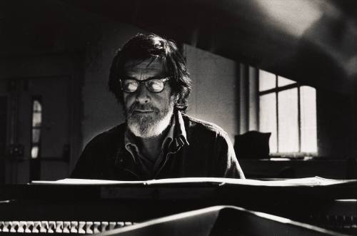 John Cage at the Piano