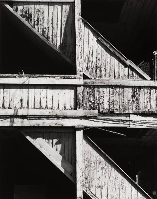 Untitled (Stair with Peeling Paint)