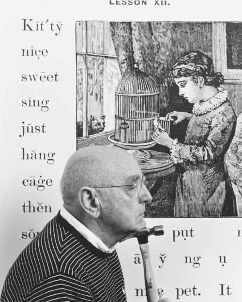 Untitled (Portrait of Duane Michals)