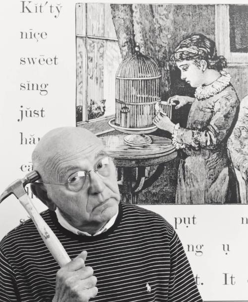 Untitled (Portrait of Duane Michals)