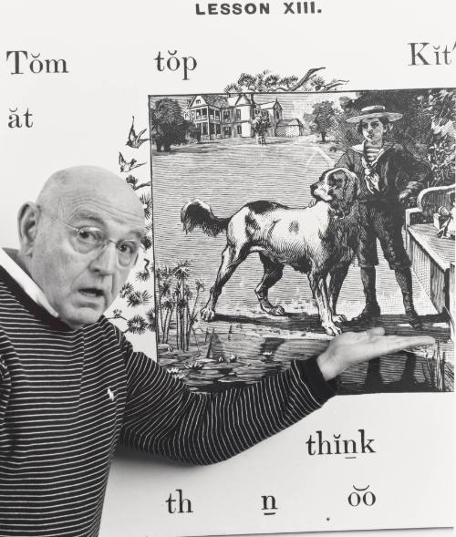 Untitled (Portrait of Duane Michals)