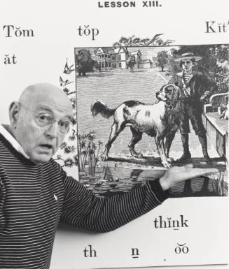 Untitled (Portrait of Duane Michals)