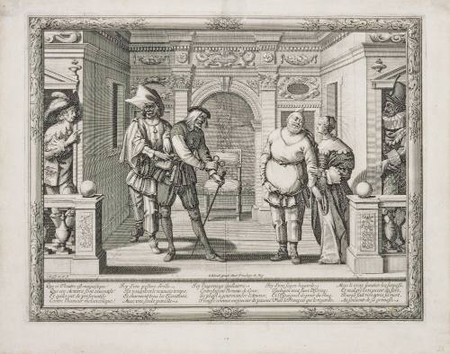 Actors at the Hotel de Bourgoyne