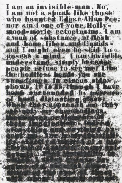 Untitled (I am an Invisible Man)