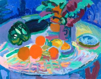 Round Table with Oranges