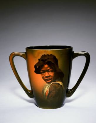 Two Handled Cup: Unidentified African-American Boy