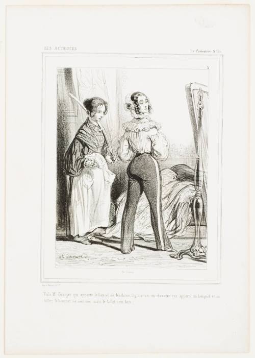 There Is Mr. Granger Bringing the Saber of Madame (Voilà Mr. Granger qui apporte le bancal de Madame)