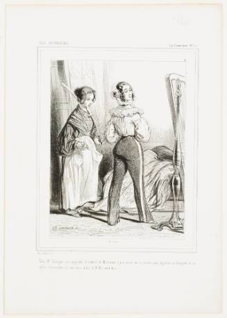 There Is Mr. Granger Bringing the Saber of Madame (Voilà Mr. Granger qui apporte le bancal de Madame)
