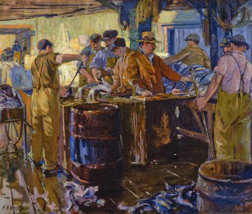 The Fish Splitters-- Gloucester