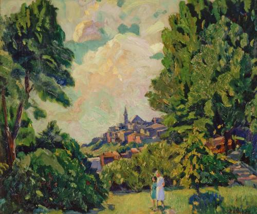 Mount Adams from Eden Park