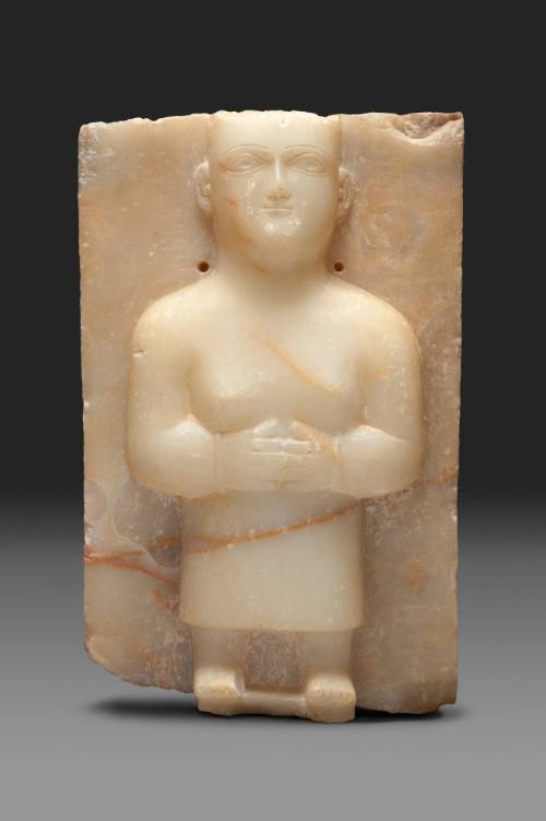 Stele with Standing Figure of Female Worshipper
