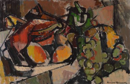 Still Life with Red Bananas #2