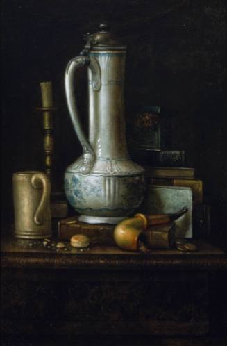 Still Life with Pipe and Earthenware Jug
