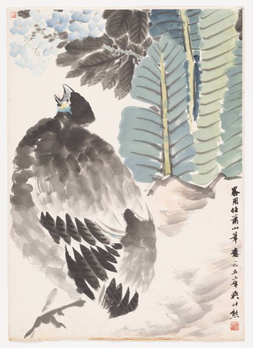 Flower and Bird in the Style of Ren Xiashan