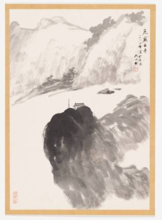 An Old Temple on a Precipice