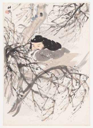 Reading on a Snowy Day