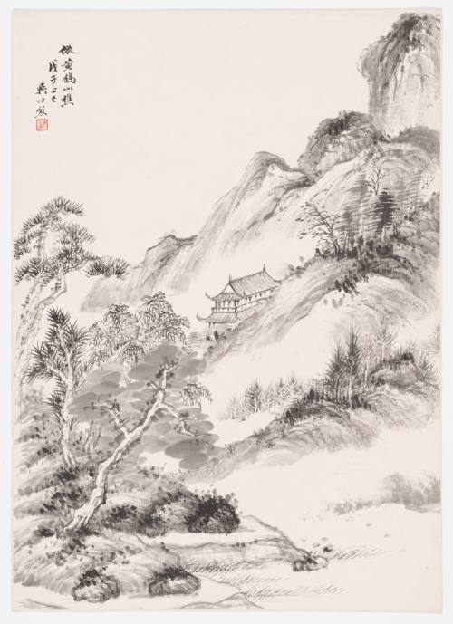 Landscape in the Style of Wang Meng