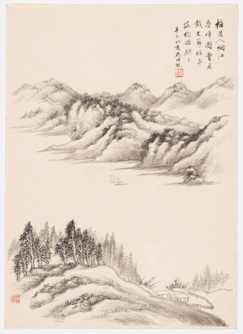 Landscape in the Style of Wu Zhen