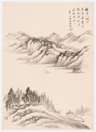 Landscape in the Style of Wu Zhen