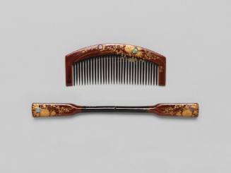 Ornamental Comb (Kushi) and Hairpin (Kogai)