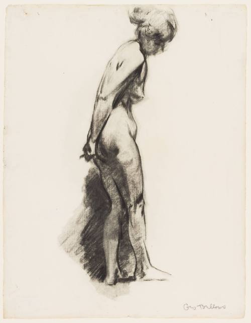 Standing Female Nude