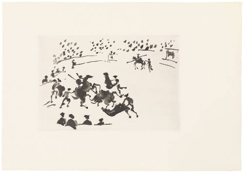 The Picador on Rearing Horse (Suerte de Varas)