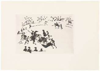 The Picador on Rearing Horse (Suerte de Varas)