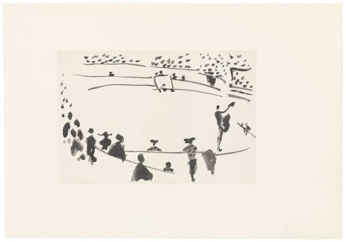 The Matador Dedicates the Bull Prior to the Kill ([El Matador Brinda la Muerte del Toro)