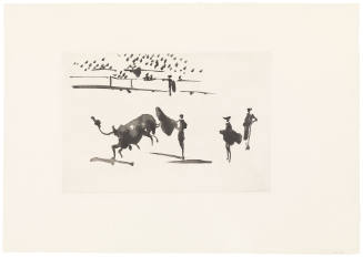 Fighting with the Small Cape (Suerte de Muleta)