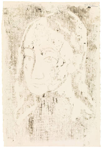 Buste De Jeune Femme (Head of a young woman)