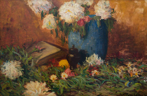 Still Life with Chrysanthemums