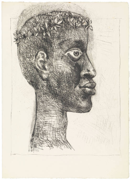 Portrait of Aimé Césaire, Laureate