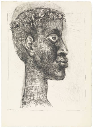 Portrait of Aimé Césaire, Laureate