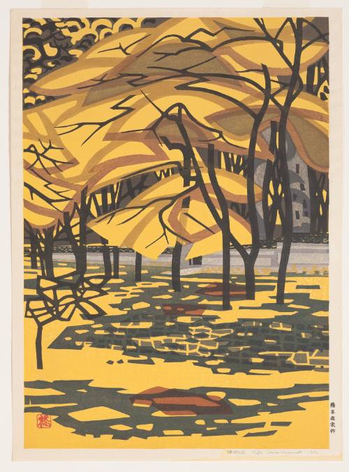 A Garden in Late Autumn