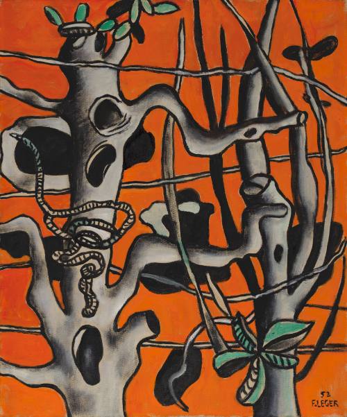 Trees in the Setting Sun (Les Arbres au Soleil Souchant)