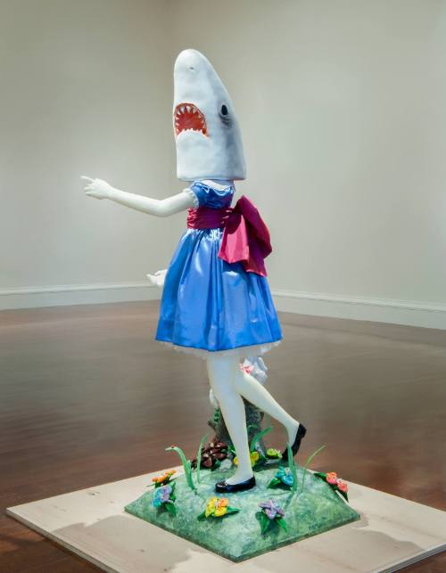Shark Girl with Cincinnati Art Museum