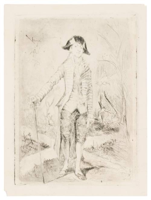 Man in French Costume