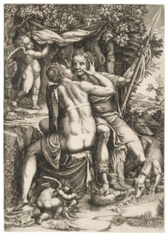 Venus Embracing Adonis After the Hunt