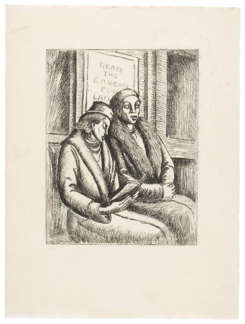 Two Seated Women